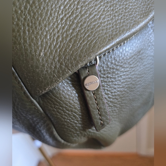 Sanctuary shoulder olive leather bag - Picture 10 of 13
